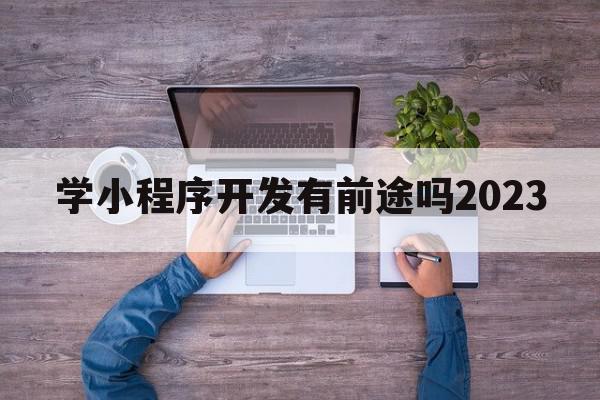 学小程序开发有前途吗2023