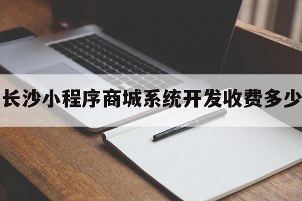 长沙小程序商城系统开发收费多少