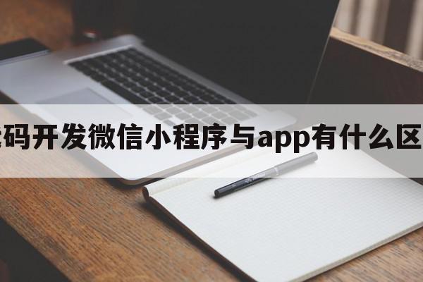 代码开发微信小程序与app有什么区别