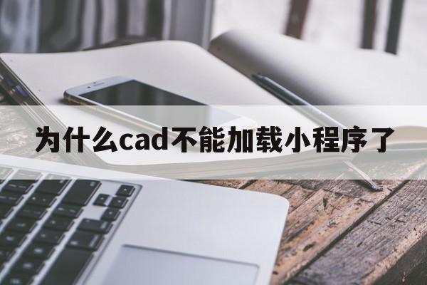 为什么cad不能加载小程序了