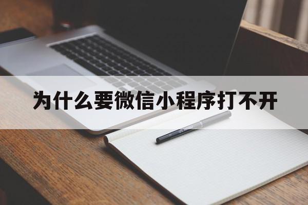 为什么要微信小程序打不开