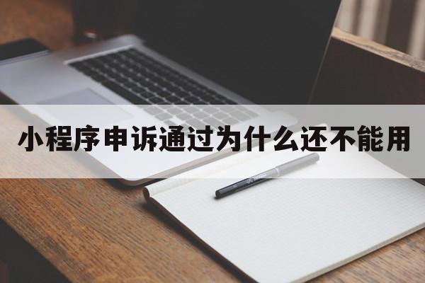 小程序申诉通过为什么还不能用