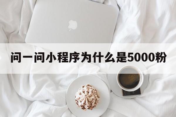 问一问小程序为什么是5000粉