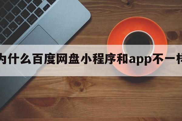 为什么百度网盘小程序和app不一样