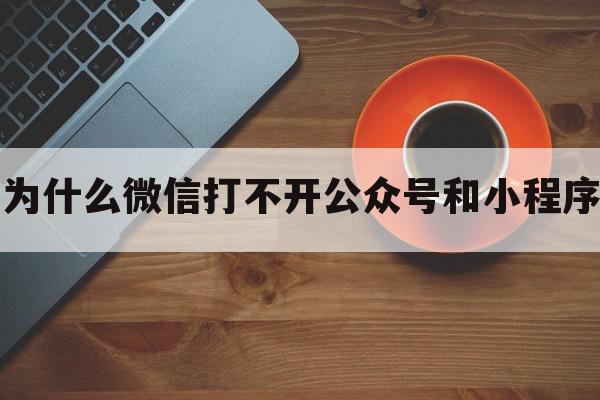 为什么微信打不开公众号和小程序