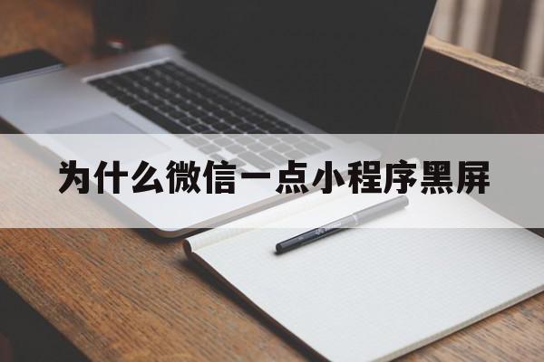 为什么微信一点小程序黑屏