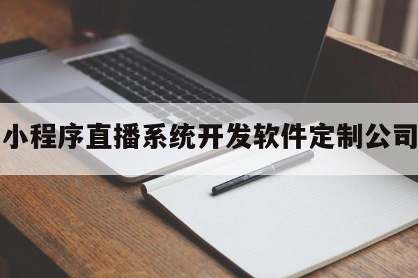 小程序直播系统开发软件定制公司