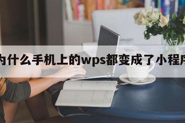 为什么手机上的wps都变成了小程序