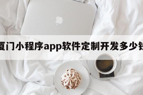 厦门小程序app软件定制开发多少钱